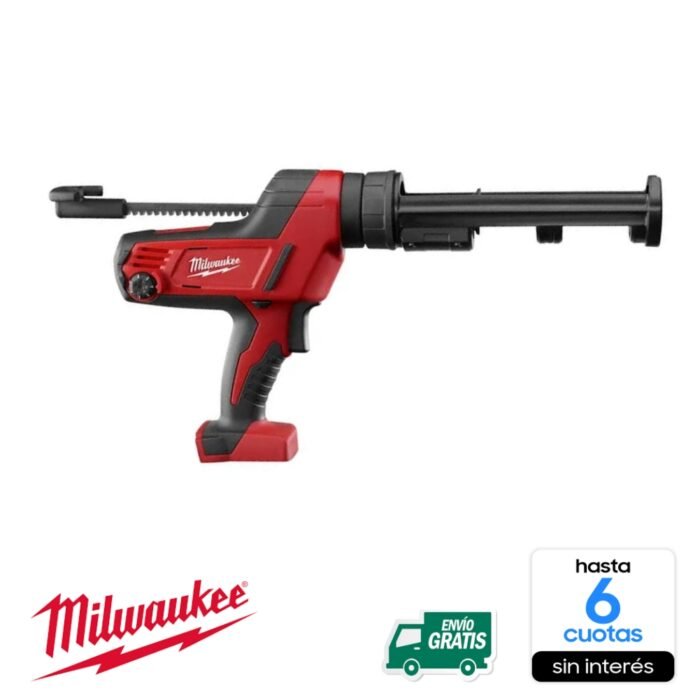 Pistola aplicadora silicona Milwaukee 18v -Sin Batería