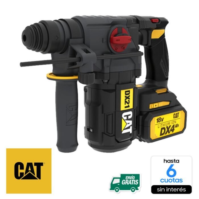 Rotomartillo CAT  Bateria 18V 2.2J Brushless