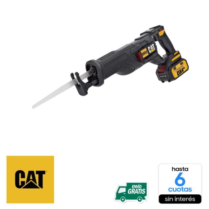 Sierra Sable CAT 18V 29Mm 3000Rpm - No Incluye Carg Ni Bateria